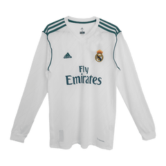 Real Madrid 2017/18 long-sleeved soccer jersey, retro Go Soccer World Shop