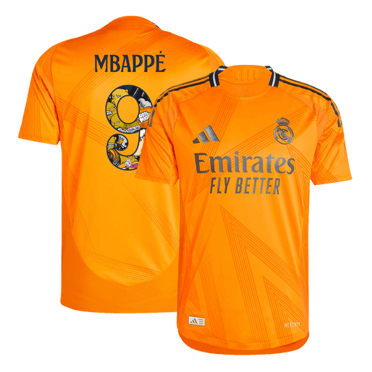 Player Version Mbappé #9 Real Madrid Away Soccer Jersey 2024/25 Go Soccer World Shop