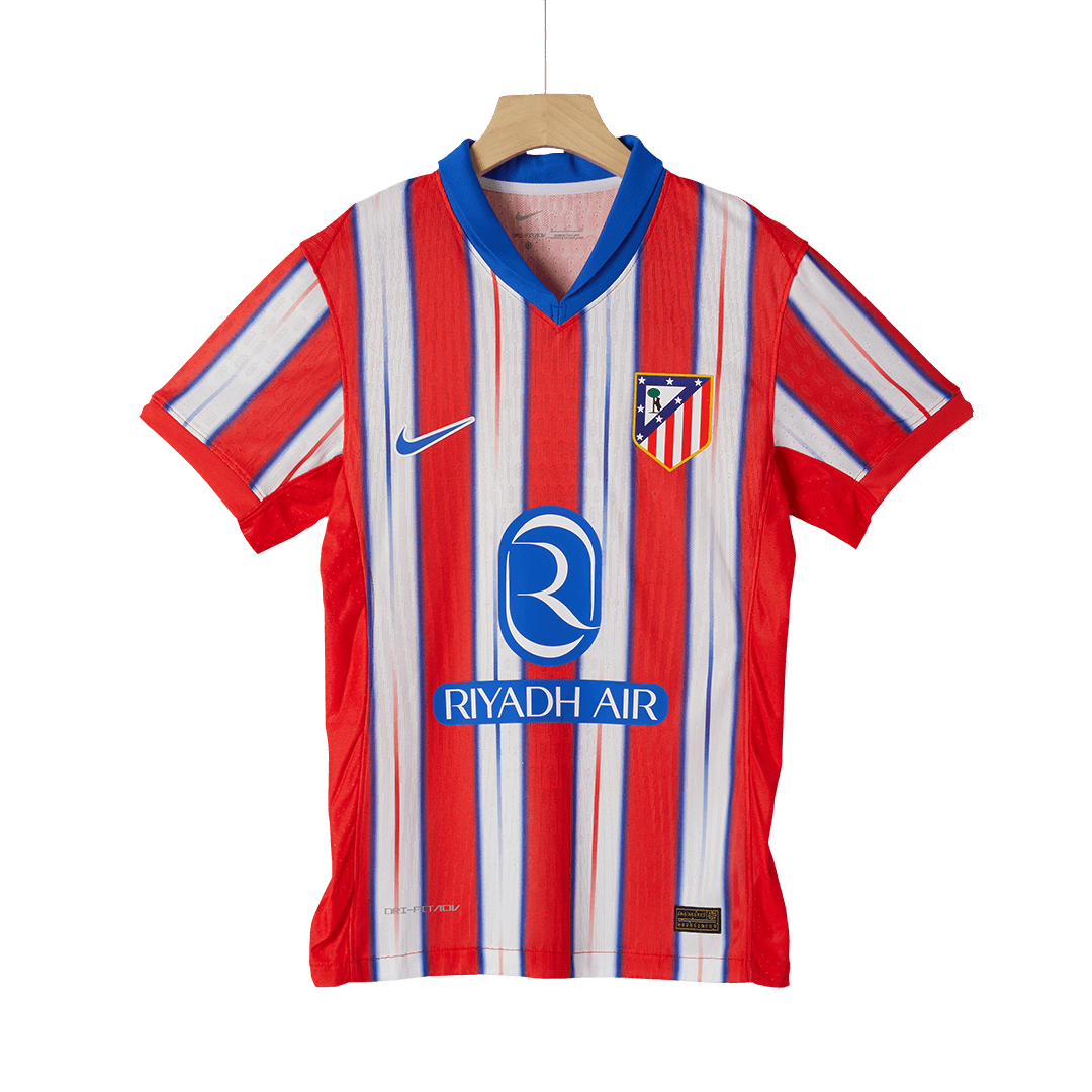 Player Version Atletico Madrid Home Soccer Jersey 2024/25 Go Soccer World Shop