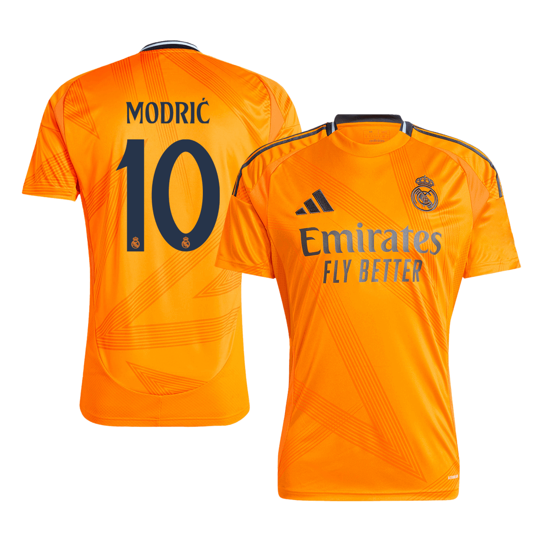 Modrić Real Madrid's No. 10 away jersey for the 2024/25 season Go Soccer World Shop