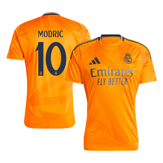 Modrić Real Madrid's No. 10 away jersey for the 2024/25 season Go Soccer World Shop