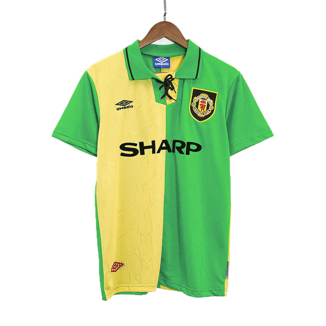 Manchester United retro away soccer jersey from the 1992/94 season Go Soccer World Shop