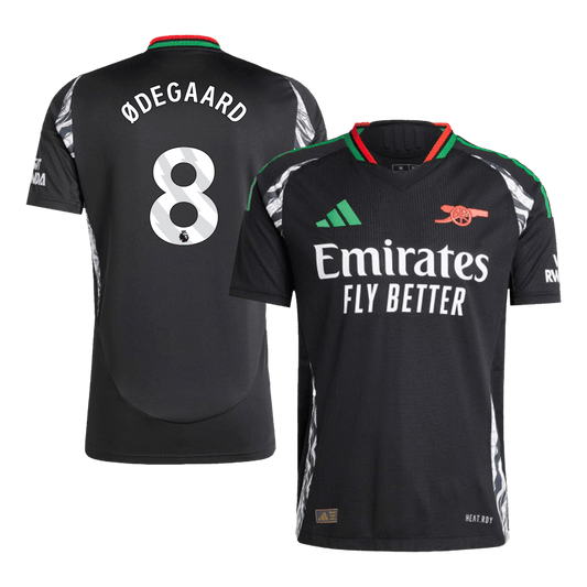 Player Version Ødegaard #8 Arsenal Away Soccer Jersey 2024/25 Go Soccer World Shop