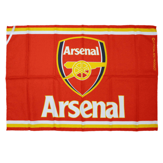 The red flag of the Arsenal team Go Soccer World Shop