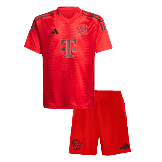 Bayern Munich Kids Home soccer jersey Set (Jersey + Shorts) 2024/25 Go Soccer World Shop