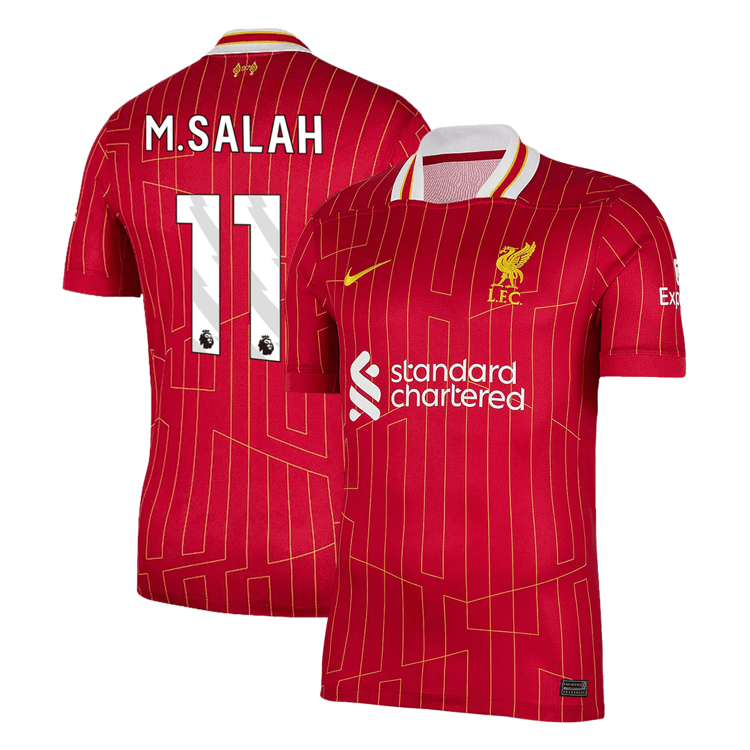 Liverpool M.SALAH #11 2024/25 soccer jersey Go Soccer World Shop