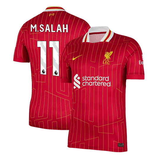 Liverpool M.SALAH #11 2024/25 soccer jersey Go Soccer World Shop