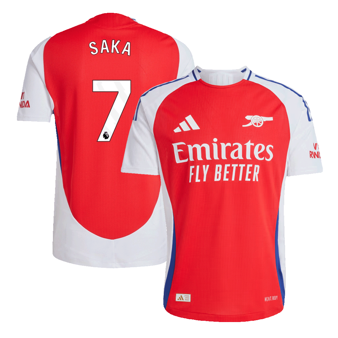 SAKA #7 Player Version Arsenal 2024/25 Home soccer jersey Go Soccer World Shop