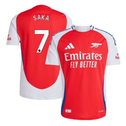 SAKA #7 Player Version Arsenal 2024/25 Home soccer jersey Go Soccer World Shop