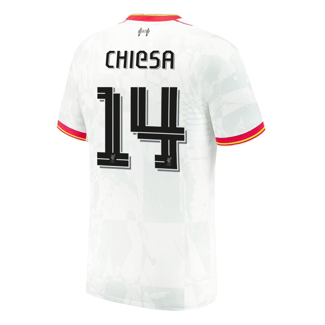 Liverpool third away soccer jersey No. 14 CHIESA 2024/25 - UCL Go Soccer World Shop