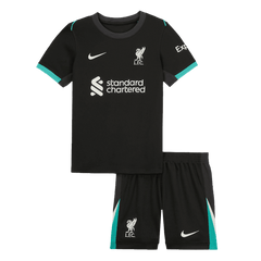 Liverpool children's away soccer kit (jersey + shorts) 2024/25 Go Soccer World Shop