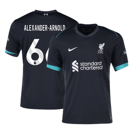 ALEXANDER-ARNOLD #66 Liverpool Away soccer jersey 2024/25 Go Soccer World Shop