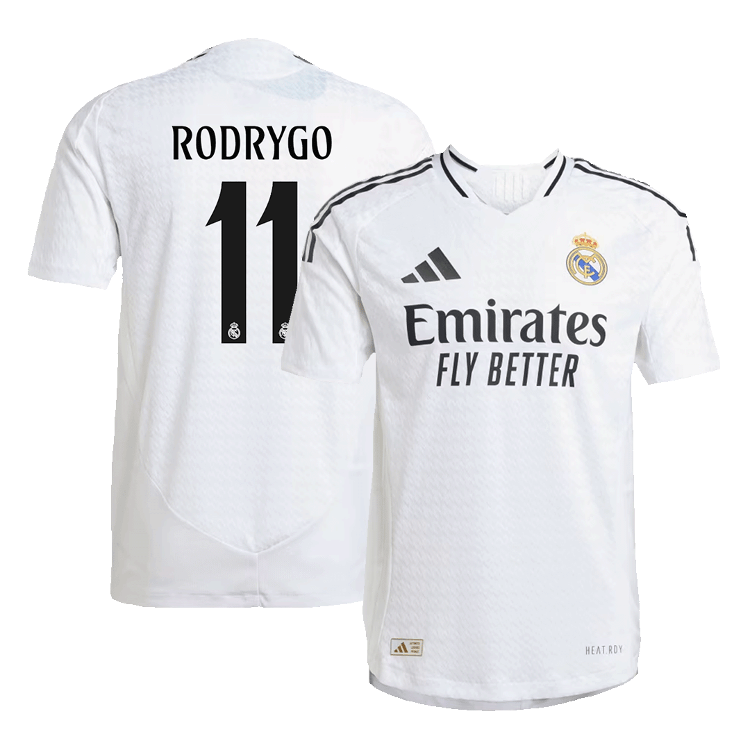 RODRYGO #11 Real Madrid Home soccer jersey 2024/25 Go Soccer World Shop