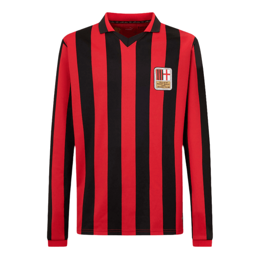 AC Milan 2024/25 Long Sleeve soccer jersey - 125th Anniversary Go Soccer World Shop