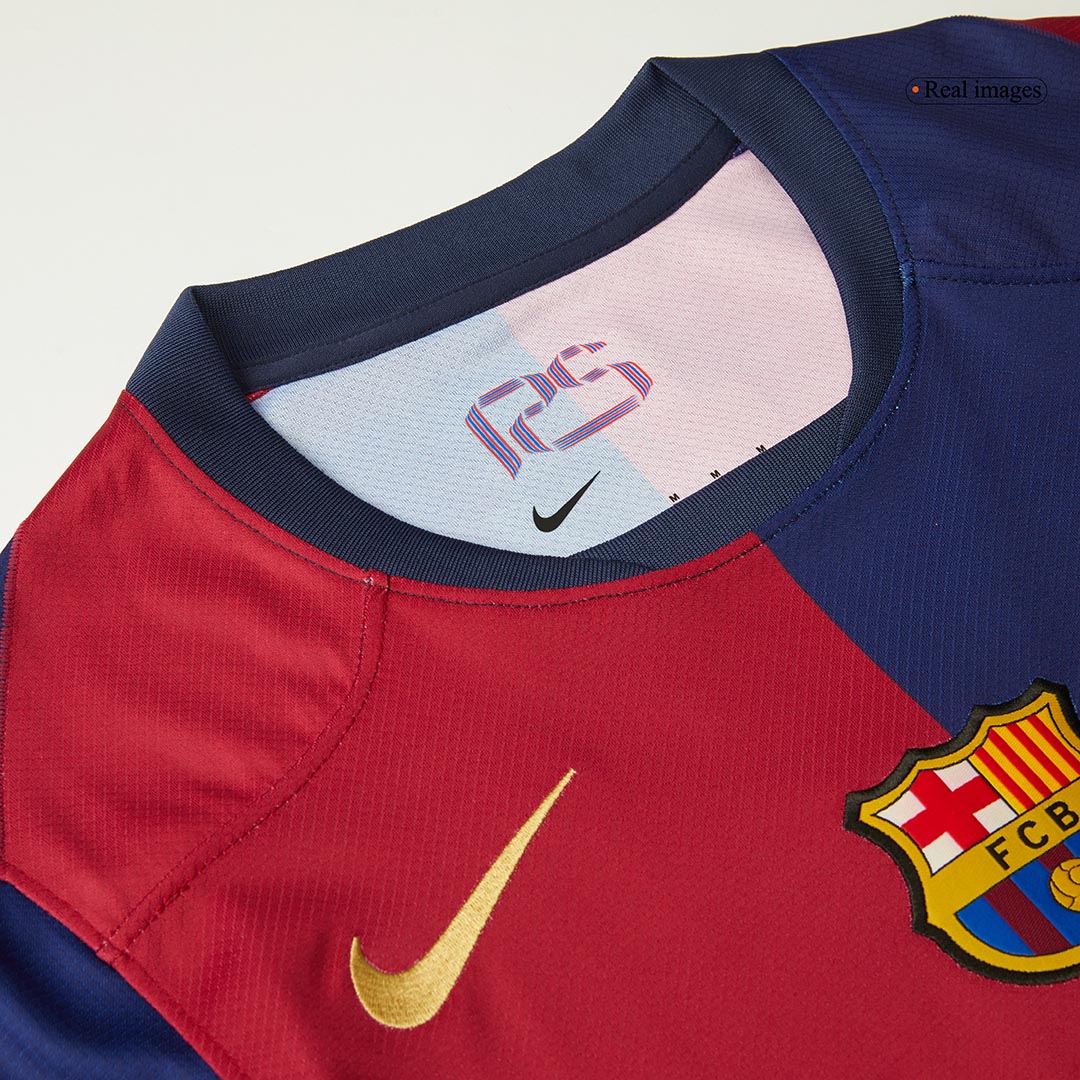 Barcelona Home 2024/25 soccer jersey - Spotify logo without text Go Soccer World Shop