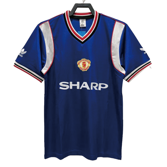 Manchester United retro away soccer jersey from 1985 Go Soccer World Shop