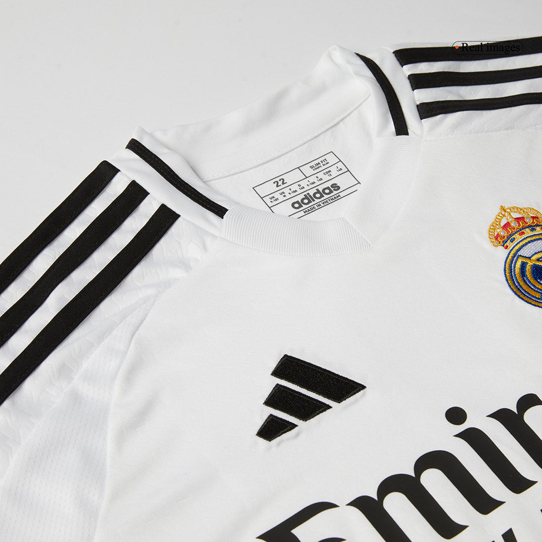 Real Madrid Kids Home soccer jersey Set (Jersey + Shorts + Socks) 2024/25 Go Soccer World Shop