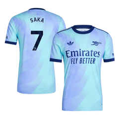 SAKA #7 Player Version Arsenal 2024/25 third away soccer jersey Go Soccer World Shop