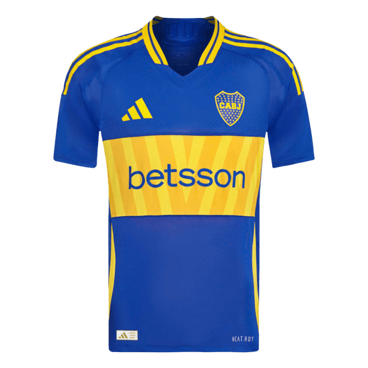 Player version Boca Juniors 2024/25 home soccer jersey Go Soccer World Shop