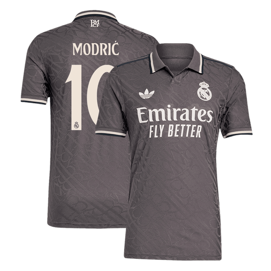 Player Version Modrić #10 Real Madrid Third Away Soccer Jersey 2024/25 Go Soccer World Shop