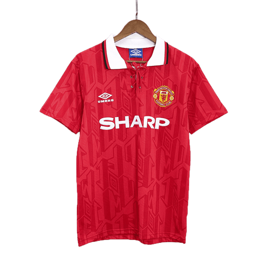 Manchester United retro soccer jersey from the 1992/94 season Go Soccer World Shop