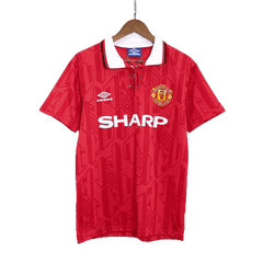 Manchester United retro soccer jersey from the 1992/94 season Go Soccer World Shop