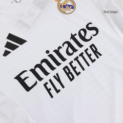 Player version Real Madrid home soccer kit (jersey + shorts) 2024/25 Go Soccer World Shop