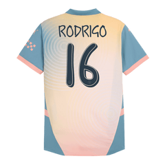 Player version RODRIGO #16 Manchester City Fourth away soccer jersey 2024/25 - Definitely City (UCL) Go Soccer World Shop