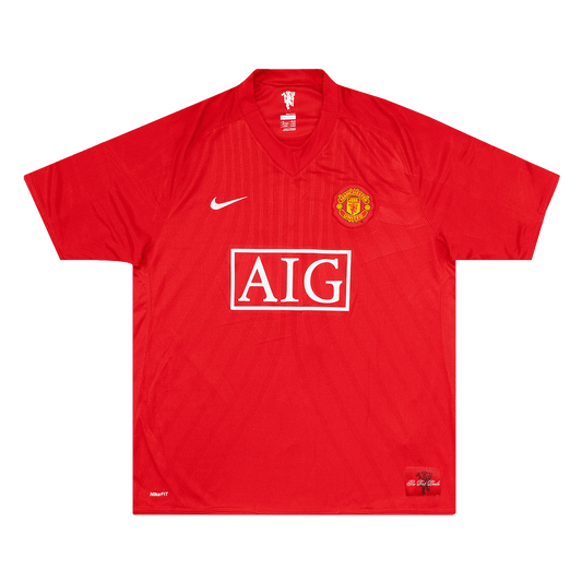 Manchester United retro soccer jersey for the 2007/08 season Go Soccer World Shop