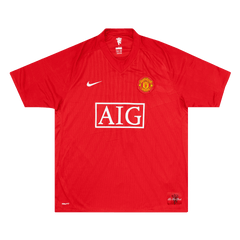 Manchester United retro soccer jersey for the 2007/08 season Go Soccer World Shop