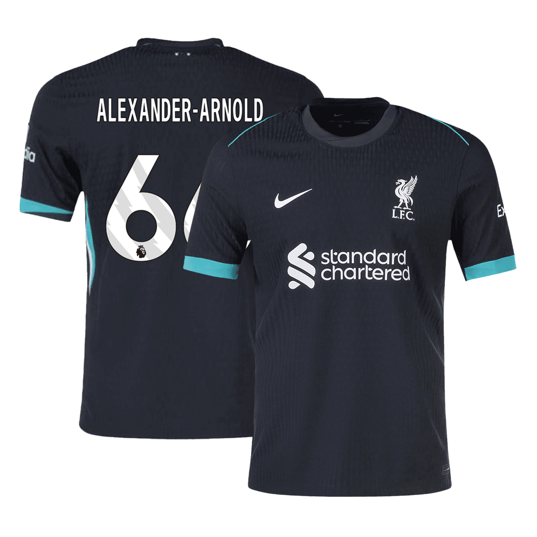 Player Version ALEXANDER-ARNOLD #66 Liverpool Away Soccer Jersey 2024/25 Go Soccer World Shop