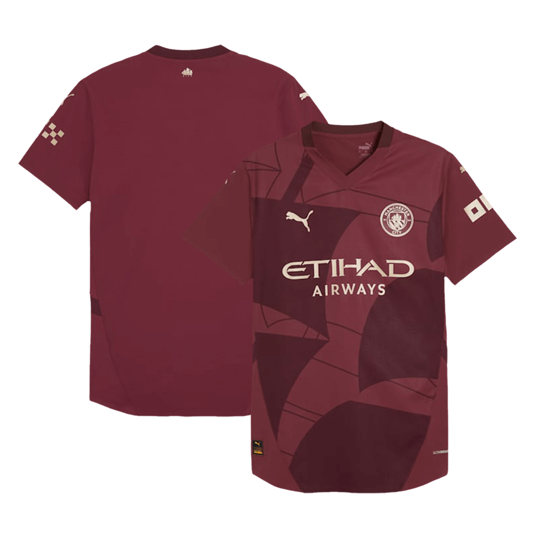 Player Version Manchester City Third Away Soccer Jersey 2024/25 Go Soccer World Shop