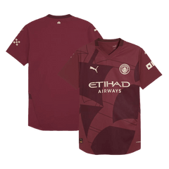 Manchester City third away soccer jersey in the 2024/25 player version Go Soccer World Shop