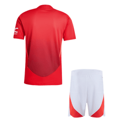 Player Edition Manchester United Home soccer jersey Set (Jersey + Shorts) 2024/25 Go Soccer World Shop