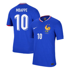 France MBAPPE #10 home match jersey for Euro 2024 Go Soccer World Shop