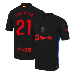 Player version F.DE JONG #21 Barcelona away soccer jersey 2024/25 Go Soccer World Shop