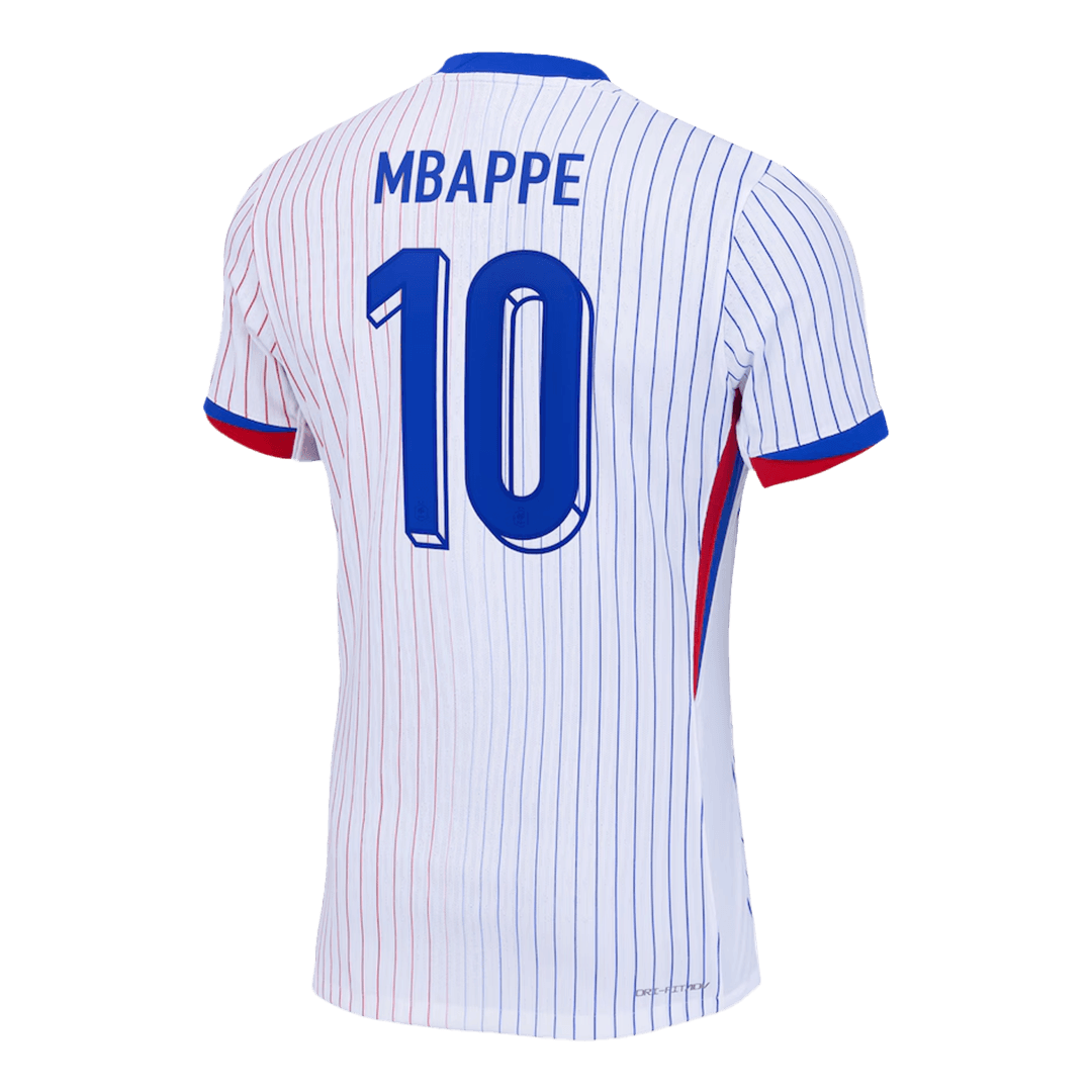 France MBAPPE No. 10 away match jersey for Euro 2024 Go Soccer World Shop