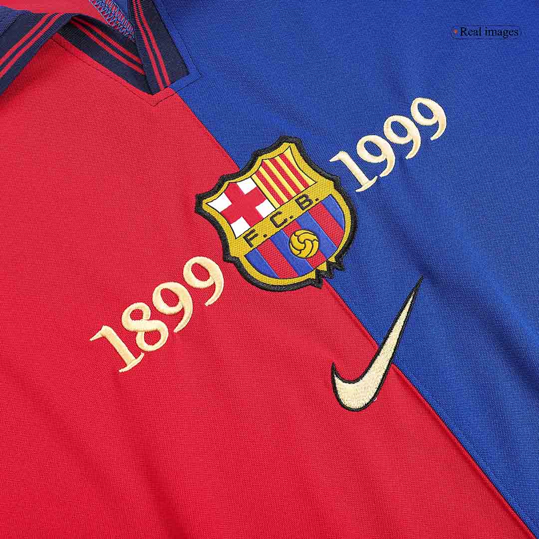 Retro 1999/00 Barcelona soccer jersey Go Soccer World Shop