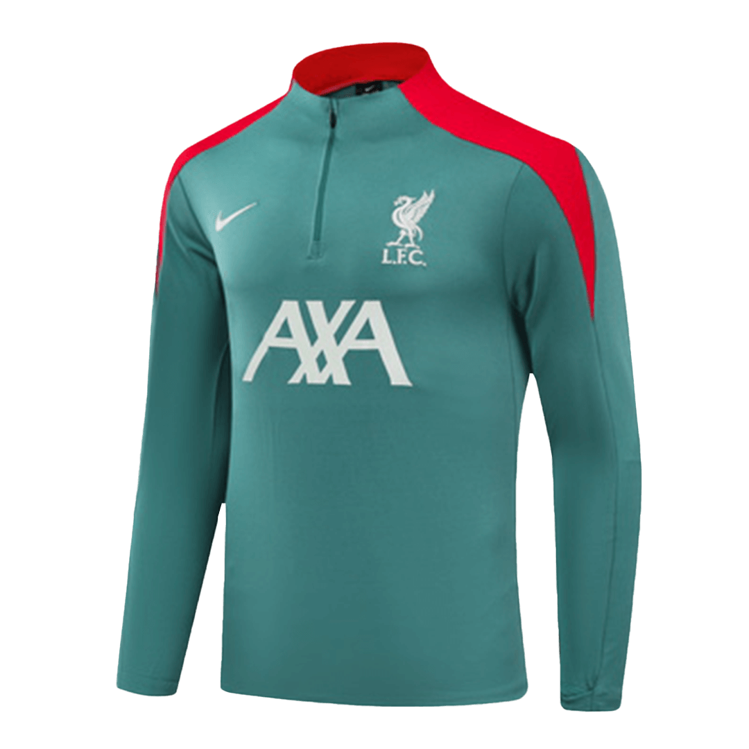 Liverpool sweatjersey set with zipper (top + trousers) 2024/25 Go Soccer World Shop