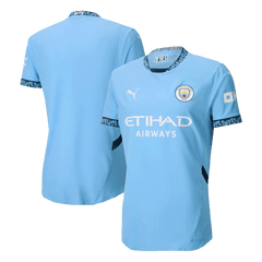 Player Version Manchester City Home Soccer Jersey 2024/25 Go Soccer World Shop