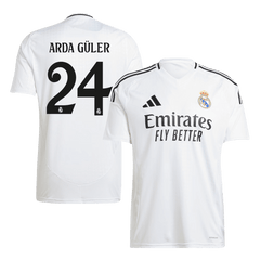 Arda Güler #24 Real Madrid 2024/25 soccer jersey Go Soccer World Shop