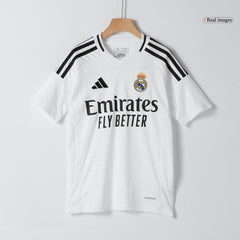 Real Madrid Kids Home soccer jersey Set (Jersey + Shorts + Socks) 2024/25 Go Soccer World Shop