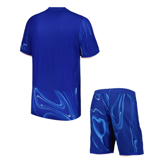 Player Version Chelsea Home Soccer Jersey Kit(Jersey+Shorts) 2024/25 Go Soccer World Shop