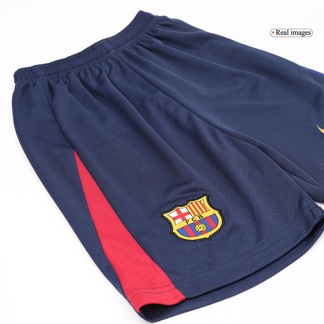 Barcelona Home Kids' soccer jersey Set (Jersey + Shorts + Socks) 2024/25 Go Soccer World Shop