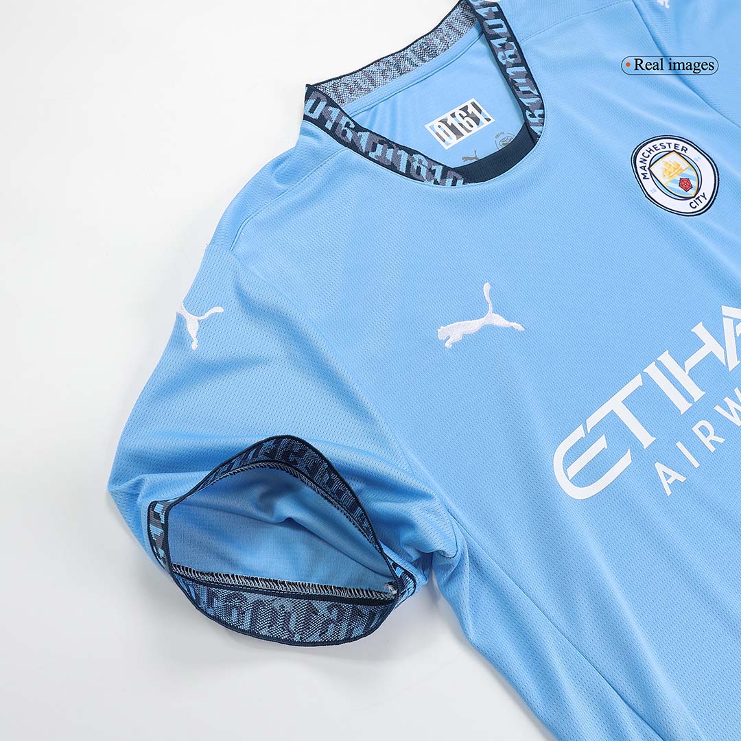 DE BRUYNE #17 Manchester City 2024/25 soccer jersey - UCL Go Soccer World Shop