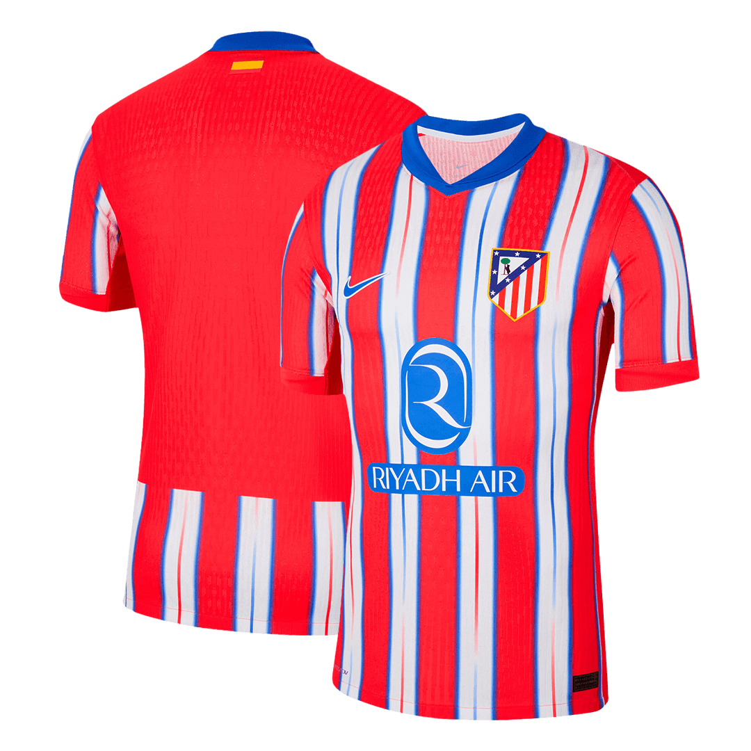 Player Version Atletico Madrid Home Soccer Jersey 2024/25 Go Soccer World Shop