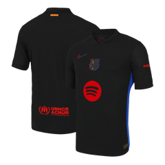 Player version Barcelona 2024/25 away soccer jersey - Spotify logo without text Go Soccer World Shop