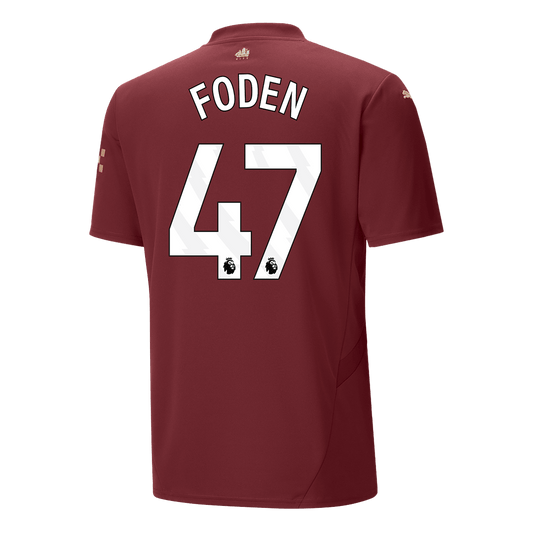 FODEN #47 Manchester City 2024/25 third away soccer jersey Go Soccer World Shop