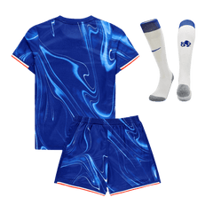 Chelsea Home Kids' soccer jersey Set (Jersey + Shorts + Socks) 2024/25 Go Soccer World Shop