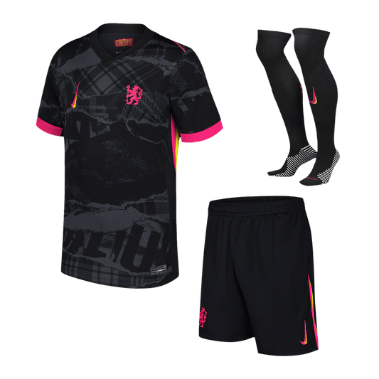 Chelsea Third Away away soccer jersey set (jersey + shorts + socks) 2024/25 Go Soccer World Shop